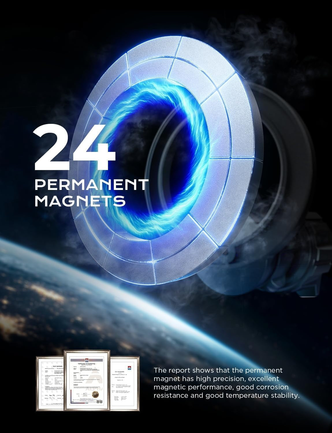 Magnetic Phone Holder for Car, Magsafe Car Mount for Iphone 17 Car Accessories for Men Women Gifts for Christmas [95% Increase Magnet] Car Vent Phone Mount RV Truck Mat Fit GPS Iphone 17 Pro Max